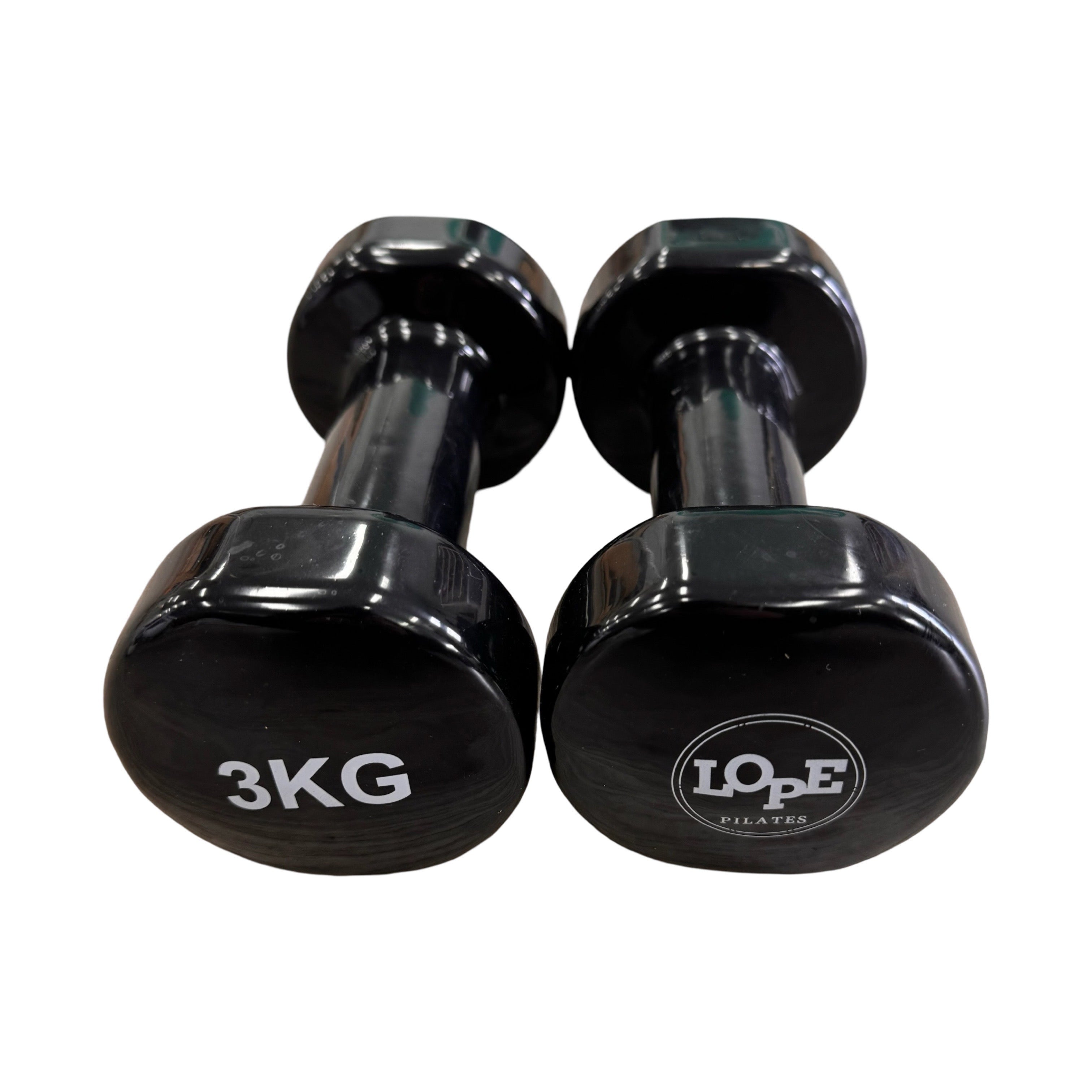 3kg Dumbbells Black
