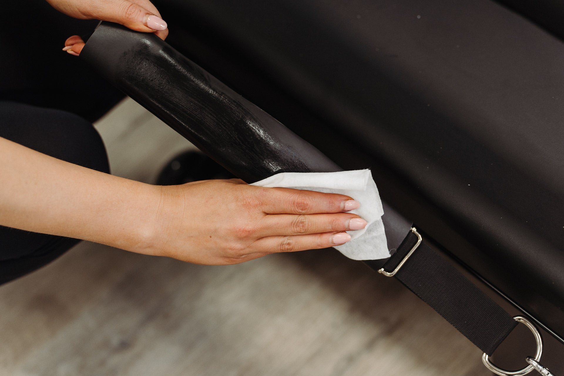 Vinyl Double Loop Straps D Ring