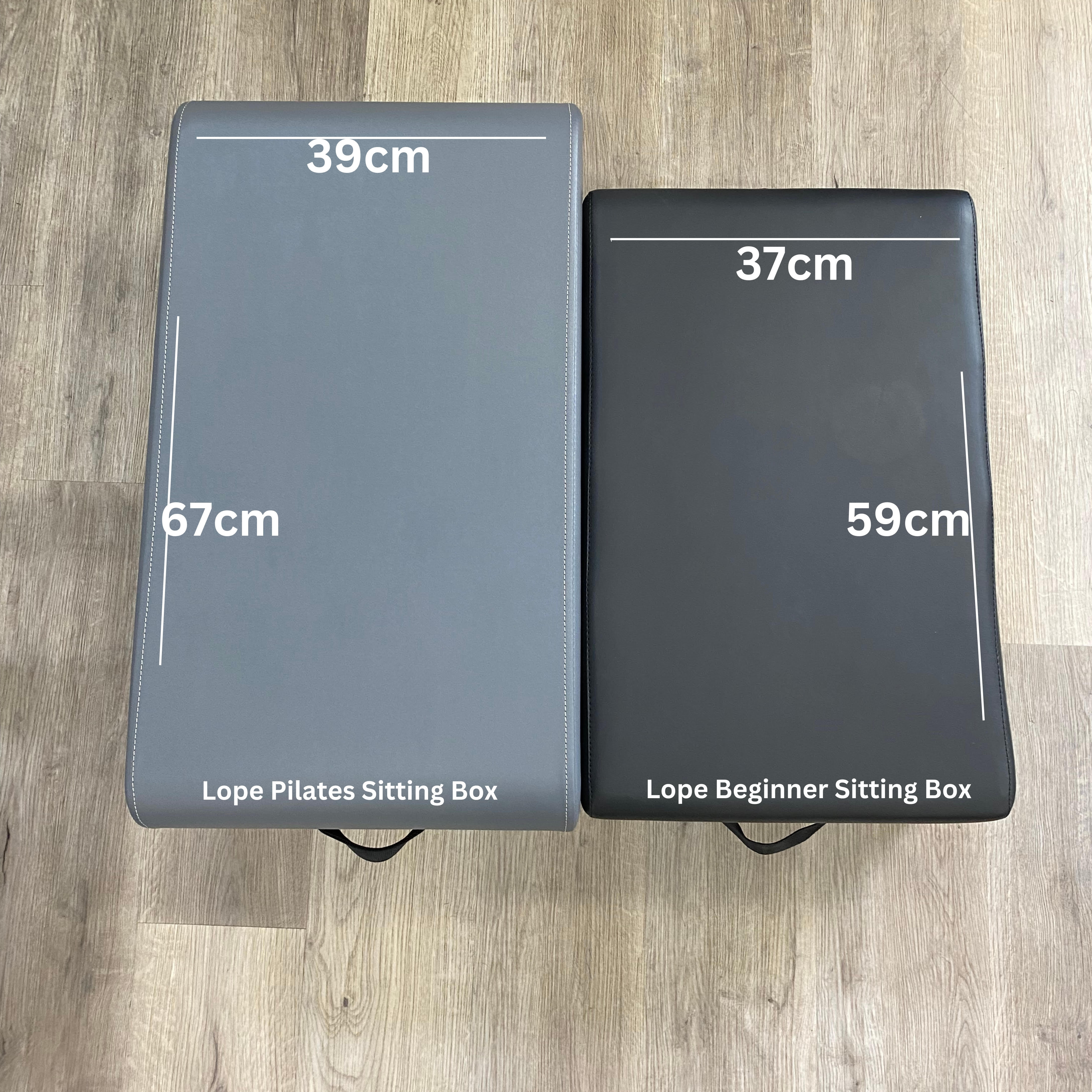 Small Pilates Sitting Box Black