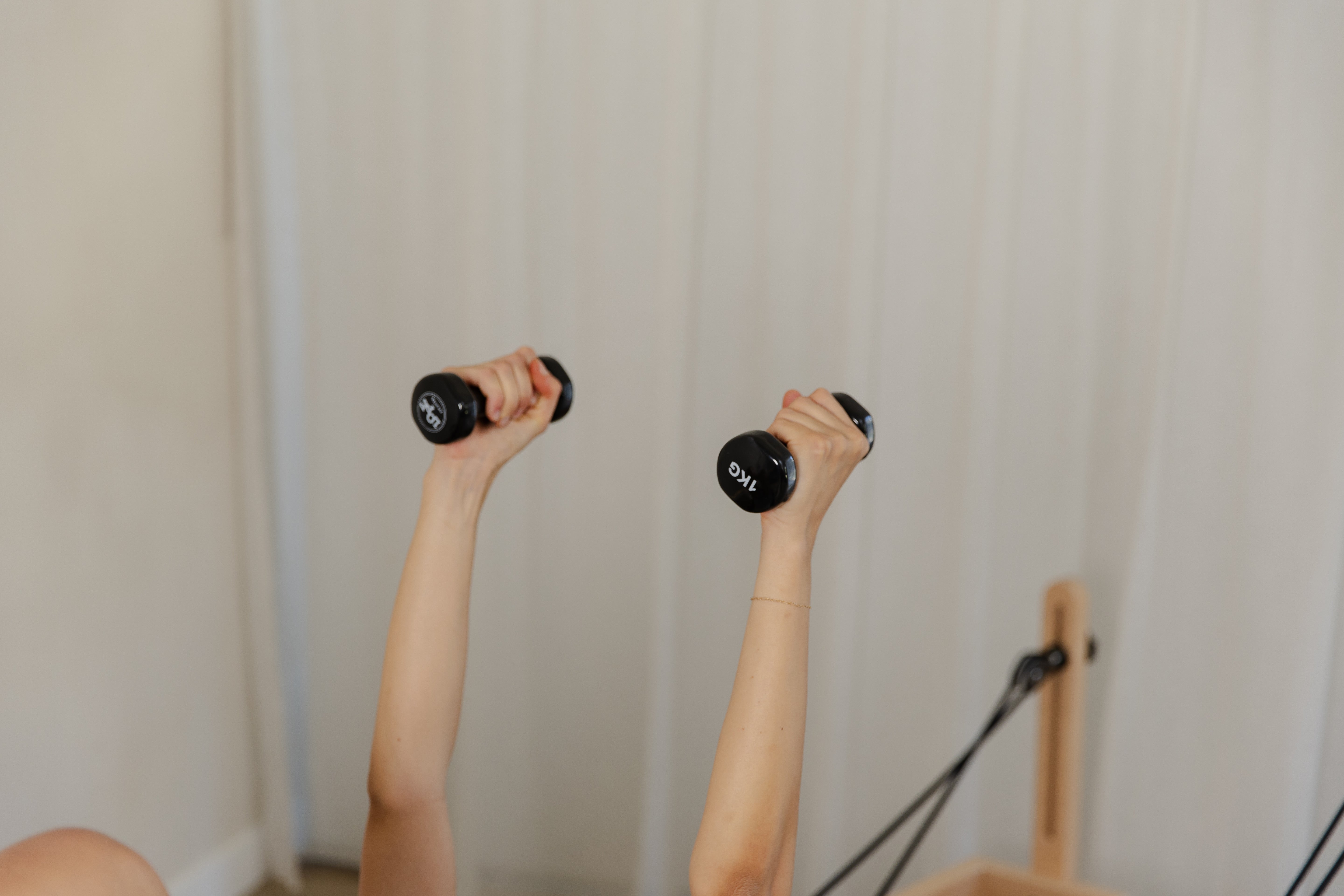 Hand Weights 1kg Black