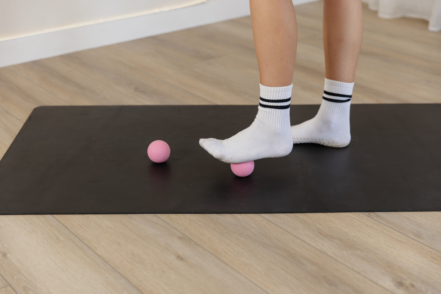 Deep Tissue Massage Ball Pink- Twin Pack