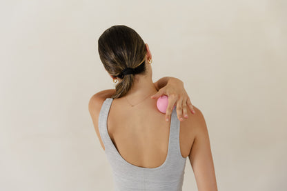 Deep Tissue Massage Ball Pink- Twin Pack