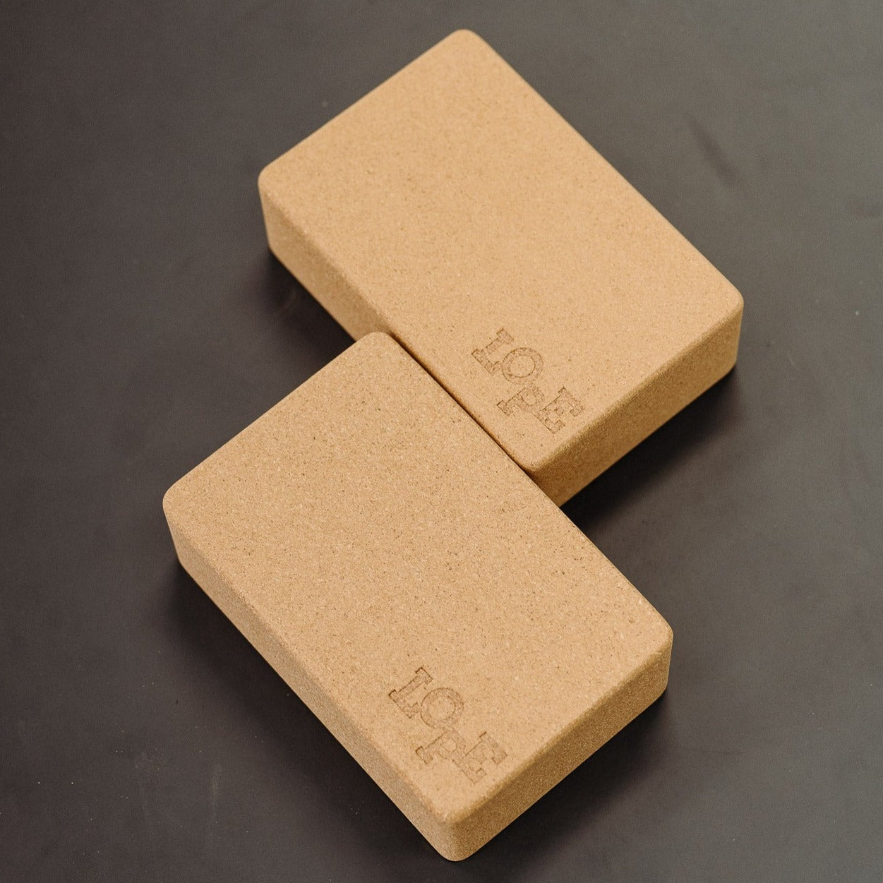 LOPE Cork Yoga Block -  Twin Pack