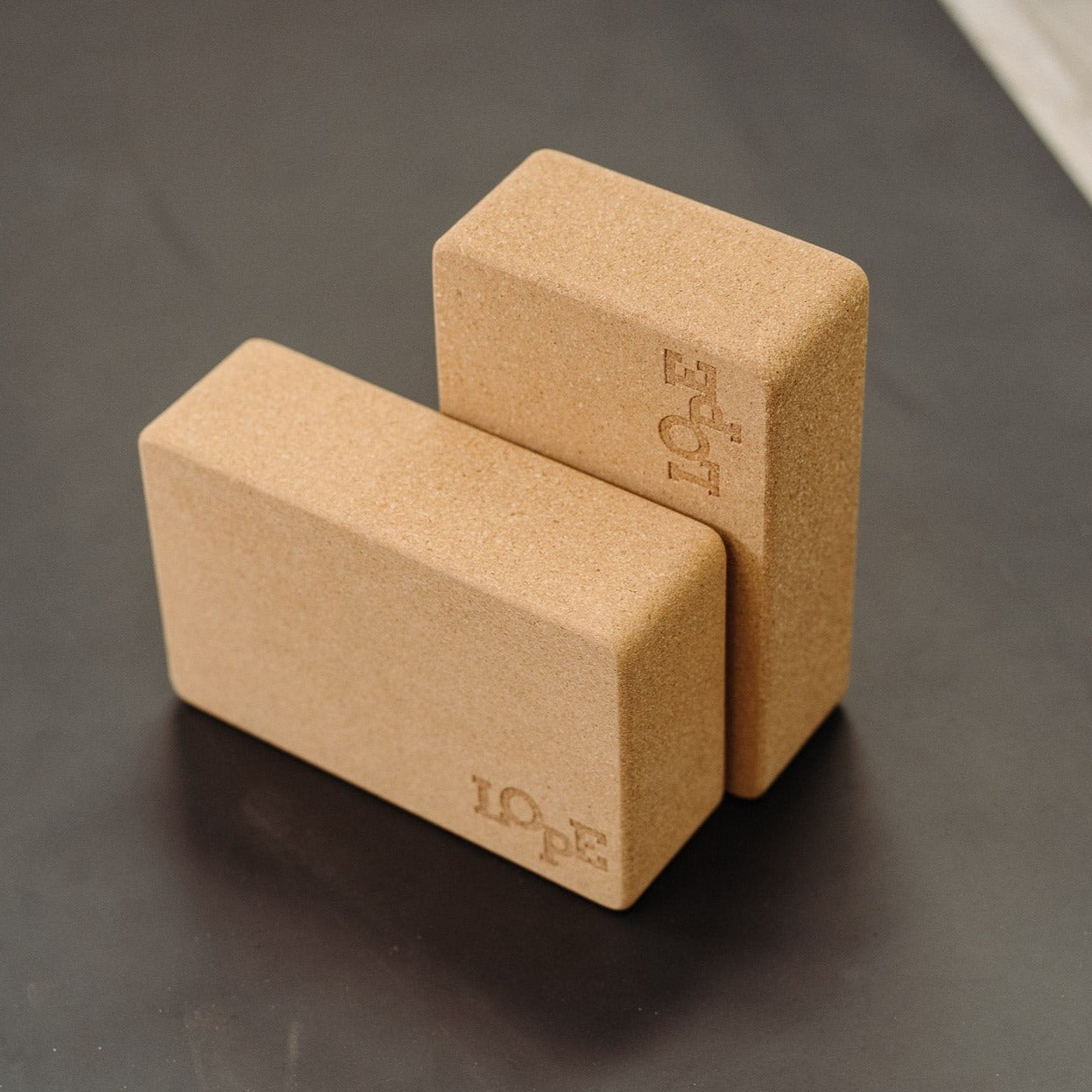 LOPE Cork Yoga Block -  Twin Pack
