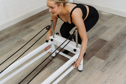 Home Reformer Stand - White