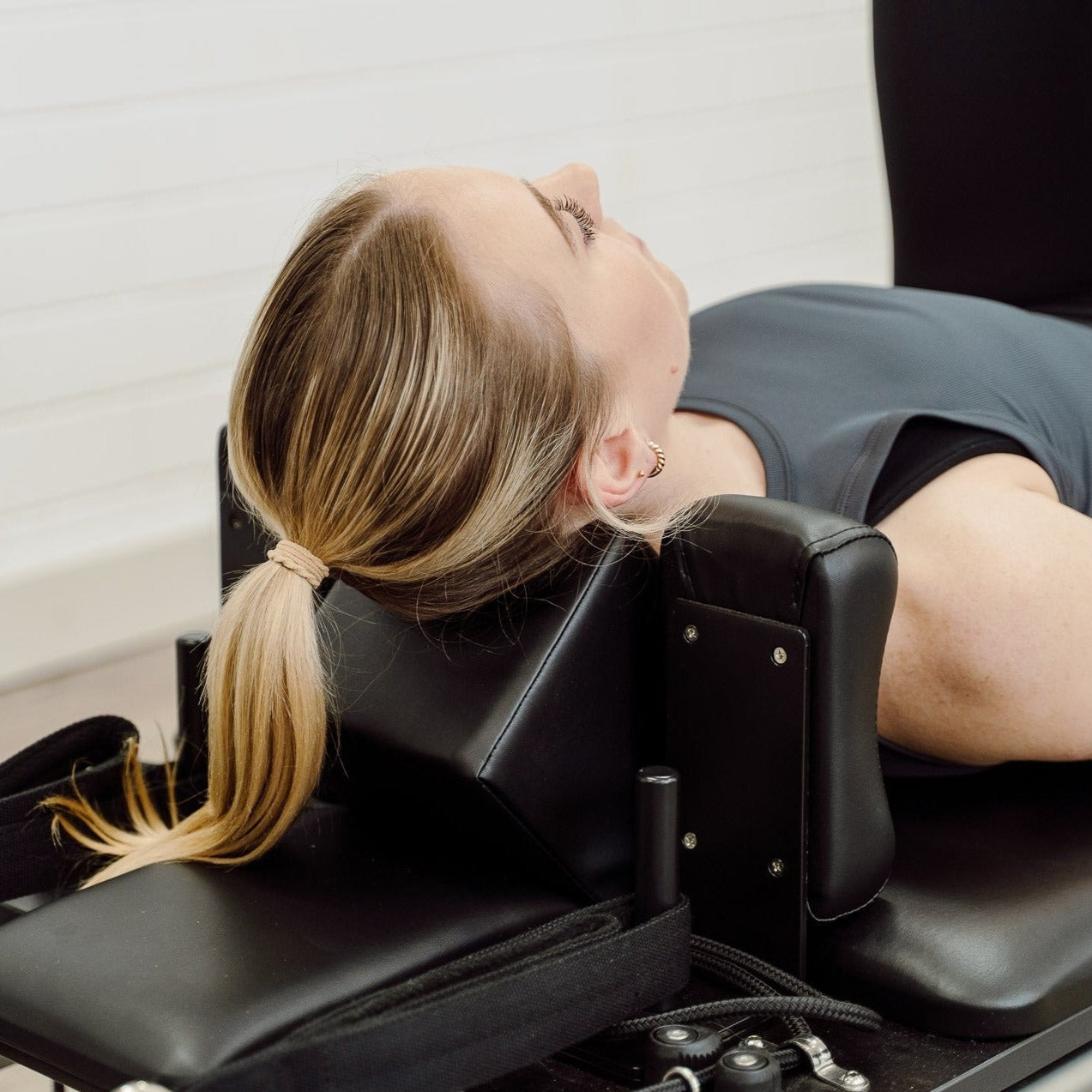 Reformer Head Cushion Square Black- 8 units