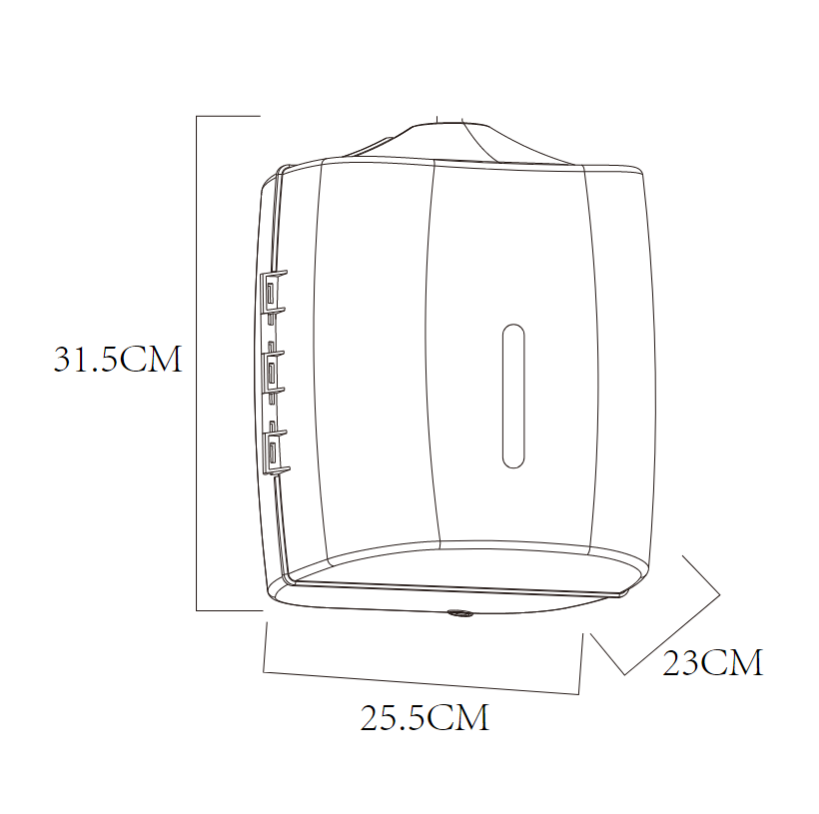 Wipes Dispenser Black
